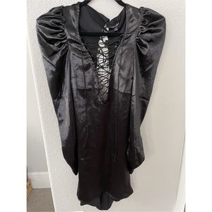 For the Love of Lemons black dress